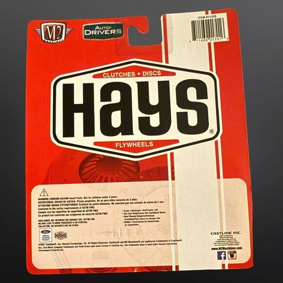 M2 Machines Auto-Drivers 1:64 1966 Ford Mustang Fastback Die Cast Car - Picture 3 of 3